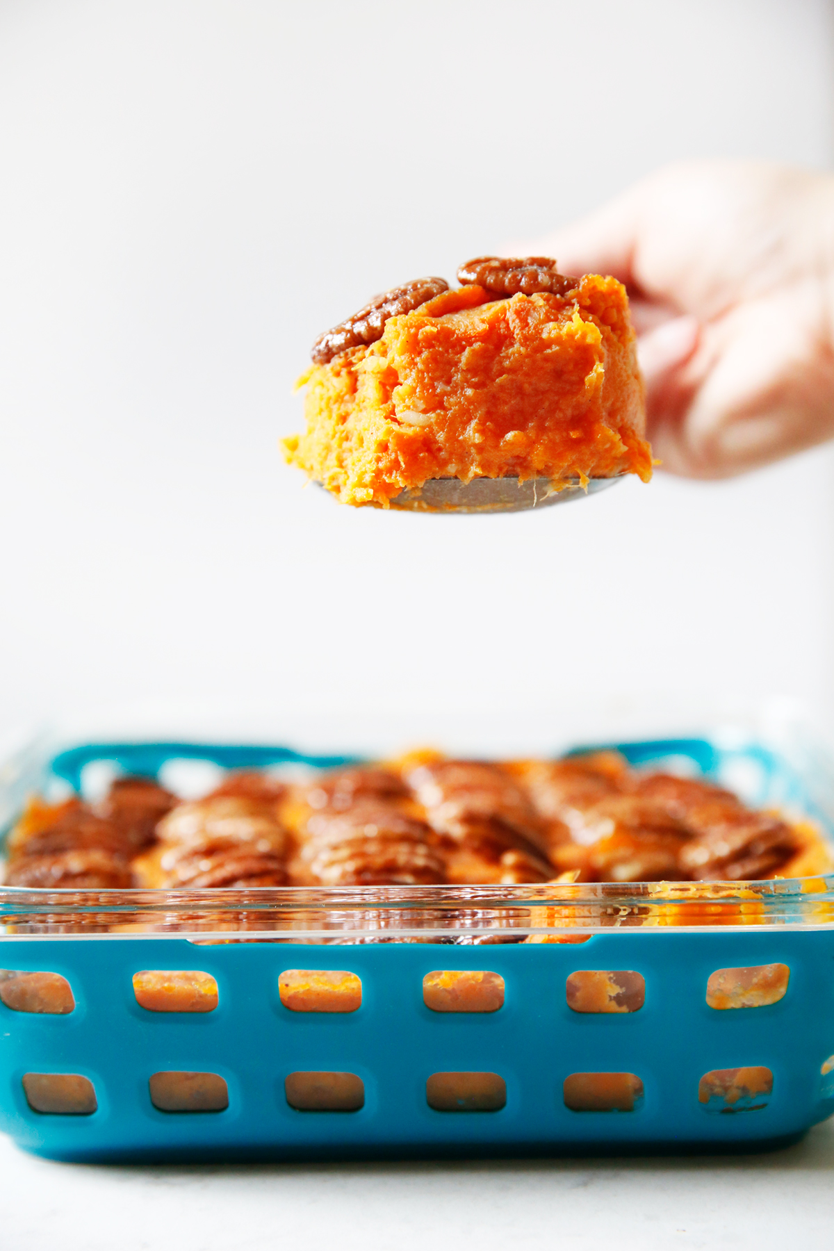 Make ahead sweet potato casserole