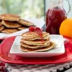 Orange Cranberry Pecan Pancakes