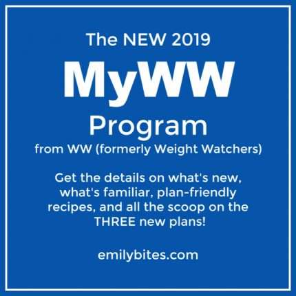 New 2019 Weight Watchers MyWW Program