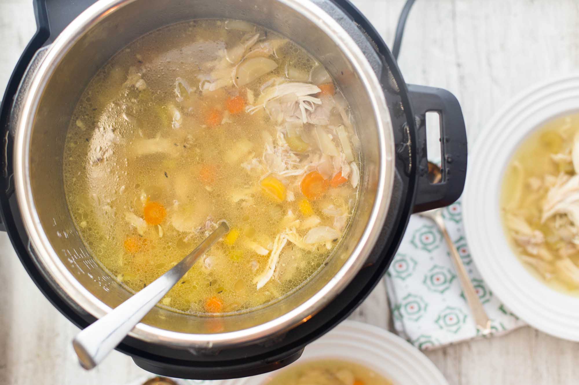 Pressure Cooker Chicken Soup