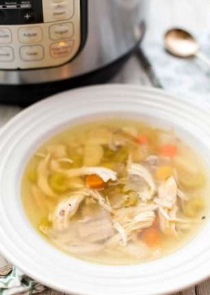 Pressure Cooker Chicken Soup