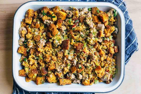 Cornbread, Sausage & Sage Stuffing