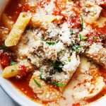 Chicken parmesan soup