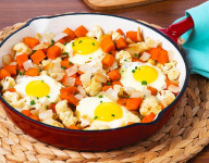 Onion and Egg Hash