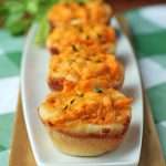 Mini Buffalo Chicken Dip Bread Bowls