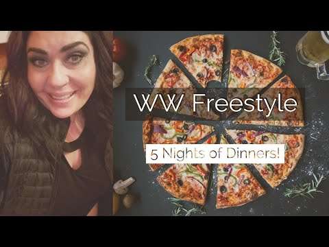 5 NIGHTS OF DINNERS #2!!!/ WEIGHT WATCHERS!!