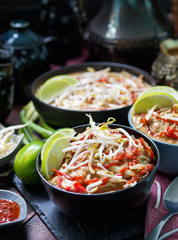 Thai Sunbutter Chicken Noodle Soup Recipe