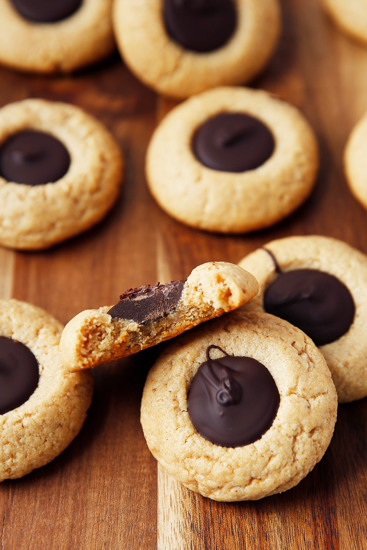 Gluten free peanut butter blossoms