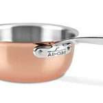 All-Clad Copper C4215 C4 2.5 Qt. Saucier, Cookware