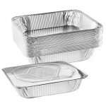 NYHI 9" x 13 " Aluminum Foil Pans With Lids (10