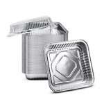 Fig & Leaf (35 Pack) Square Baking Pans with LIDS