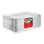 Aluminum Pans Cookie Sheet Baking Pans (15 Pack)