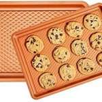 Copper Chef Diamond Bakeware 2-Pack Baking Tray
