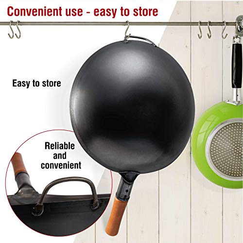 nonstick steel wok