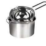 2Pack Stainless Steel Double Boiler Pot with Heat