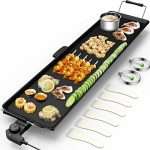 Costzon 35" Electric Teppanyaki Table Top Grill