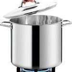 HOMICHEF Commercial Grade LARGE STOCK POT 20 Quart