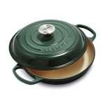Le Creuset Signature Braiser, 2.25 qt, Artichoke