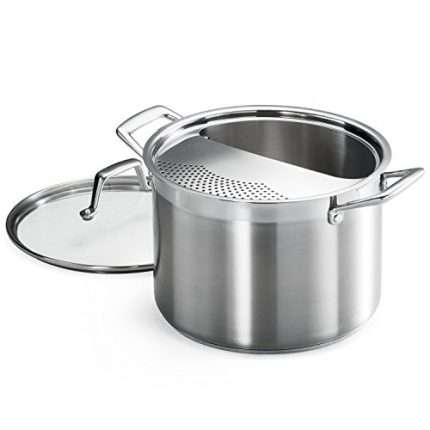 Tramontina 80120/509DS Lock & Drain Pasta Cooker