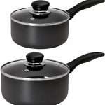 Utopia Kitchen Nonstick Saucepan Set - 1 Quart and