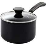 Cook N Home 02582 Nonstick Saucepan, 2 quart,