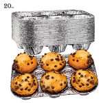 Elite Selection Aluminum Foil Pans (Muffin Pan's)