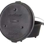 Camp Chef 12 Qt Seasoned Cast Iron Dutch Oven