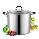 Cook N Home 02441 12 Stainless Steel Saucepot with
