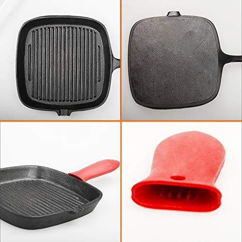 Square Cast Iron Skillet