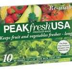 Peak Fresh Re-Usable Produce BagsSet of Two (20