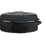 Granite Ware 0508-2 15-Inch Covered Oval Roaster,