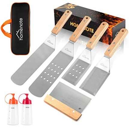 HOMENOTE Griddle Accessories Kit, 7Pc Professional