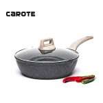 Carote 3 Quart Nonstick Saute Pan Deep Frying Pan