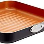 Gotham Steel Grill Pan – 10.5” Square Aluminum