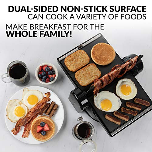 HomeCraft FBG2 Nonstick Electric Bacon Press