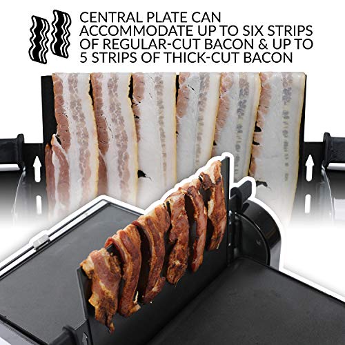 HomeCraft FBG2 Nonstick Electric Bacon Press