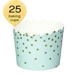 Simply Baked Small Disposable Paper Baking Cups,