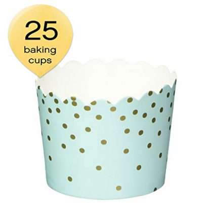 Simply Baked Small Disposable Paper Baking Cups,