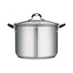 16 Qt Tramontina Stainless Steel Covered Stockpot,
