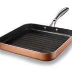 Gotham Steel Nonstick Grill Pan for Stovetops with