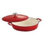 Tramontina 80131/050DS Enameled Cast Iron Covered