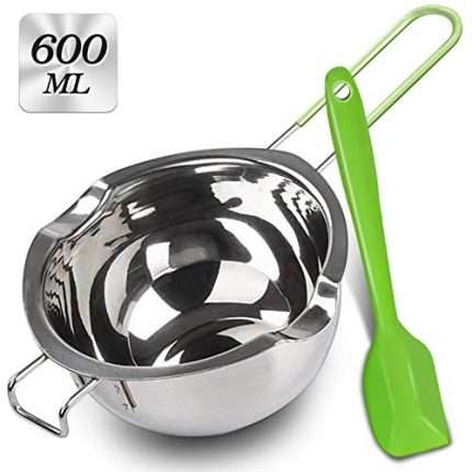 600 ML Double Boiler with Silicone Spatula,
