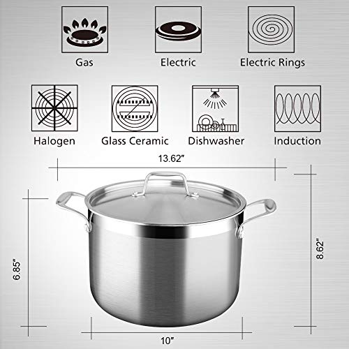 stainless steel pot