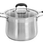 CONCORD Stainless Steel Stock Pot with Glass Lid