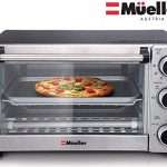 Toaster Oven 4 Slice, Multi-function Stainless