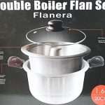 Double Boiler for Flan, Mold Included.