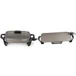 Presto Electric Skillet, 16", Grey Ceramic &