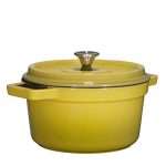 Enameled Cast Iron Dutch Oven Casserole Dish 6.5