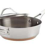 Anolon Novelle Copper Stainless Steel Saute Pan /