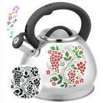 3L Tea Kettle Stovetop Whistling Teakettle Tea